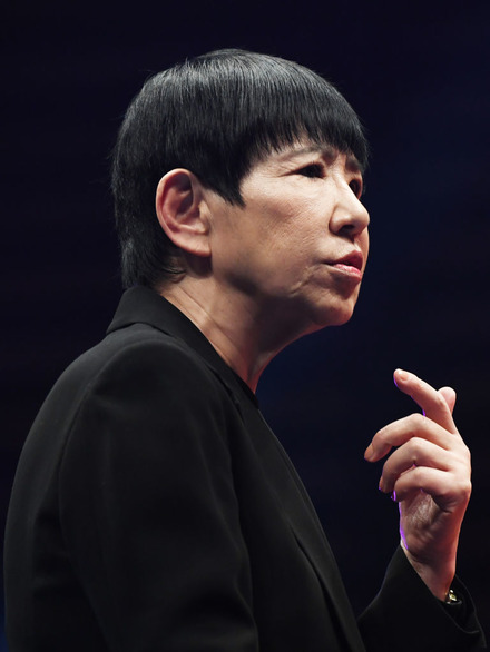 和田アキ子 (Photo by Etsuo Hara/Getty Images)