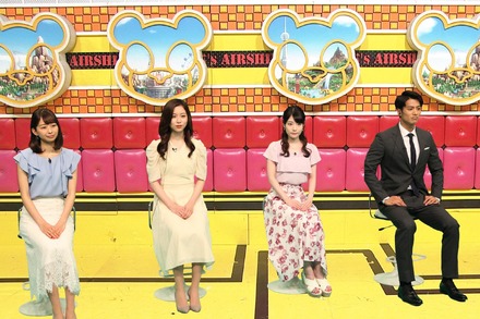 左から）小室瑛莉子、小山内鈴奈、竹俣紅、山本賢太（C）フジテレビ