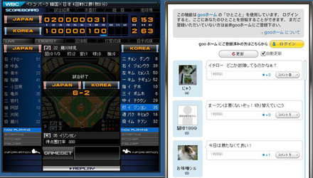 gooスポーツ「WBC特集」