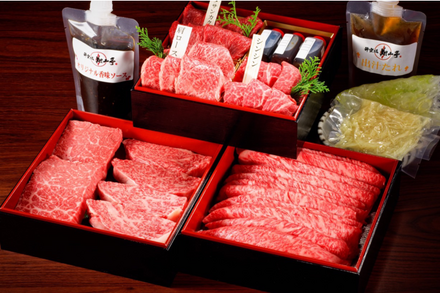 東京神楽坂の焼肉店「翔山亭」から黒毛和牛をふんだんに使った“肉おせち”