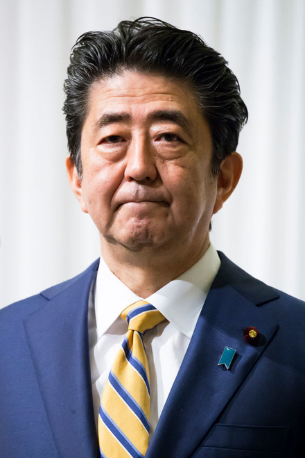 安倍晋三元首相 (Photo by Tomohiro Ohsumi/Getty Images)