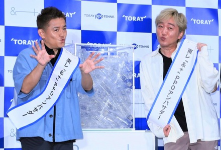 スピードワゴン(井戸田潤、小沢一敬)【撮影：小宮山あきの】