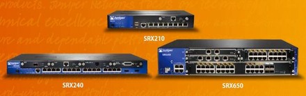 サービス・ゲートウェイ「SRX210」「SRX240」「SRX650」