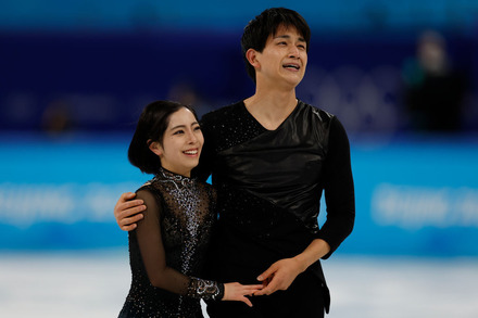 三浦璃来＆木原龍一（Photo by Fred Lee/Getty Images）