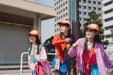 池田瑛紗・一ノ瀬美空・小川彩（乃木坂46）　（c）東京ニュース通信社