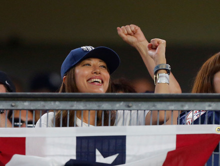 里田まい. (Photo by Jim McIsaac/Getty Images)