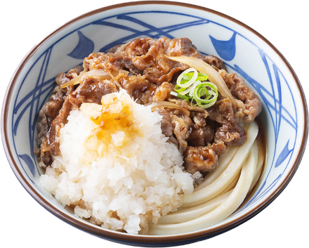 鬼おろし肉ぶっかけうどん