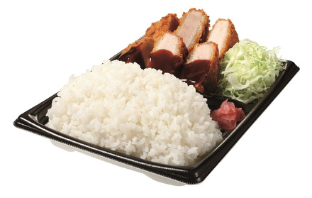 ごはんでら盛り 厚切りロースとんかつ弁当