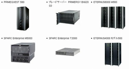 協賛ハードウェア（富士通）