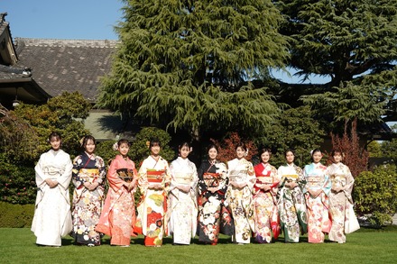 オスカープロモーション2024年新春晴れ着撮影会【写真：竹内みちまろ】