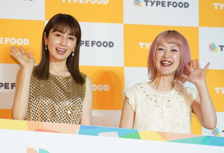 矢田亜希子、松嶋尚美【写真：竹内みちまろ】