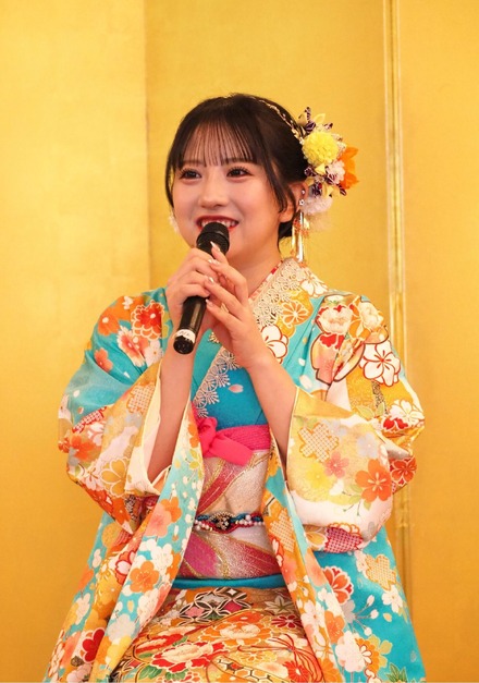 相川暖花(チームE)衣装協力:株式会社清水屋【撮影:山田】