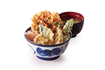 桜海老天丼