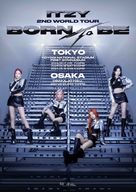 ITZY、2度目のワールドツアーにて日本追加公演が決定！5月に東京・大阪の2都市で全4公演を開催