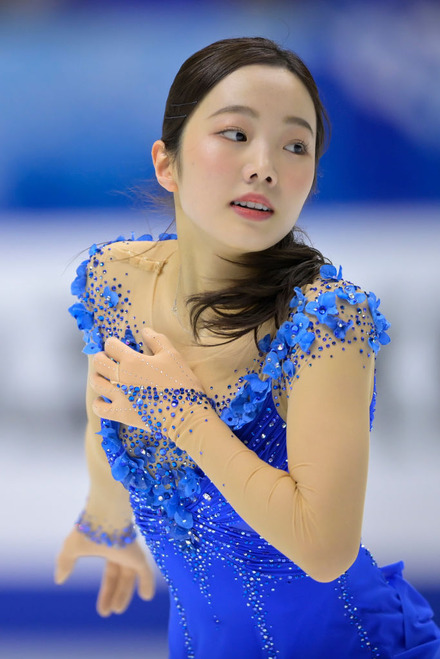 本田真凜(Photo by Koki Nagahama - International Skating Union/International Skating Union via Getty Images)