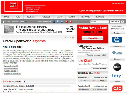 Oracle OpenWorld 2009
