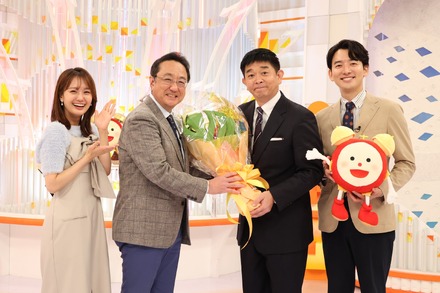 三宅正治アナが番組を卒業する『めざましテレビ』　（C）フジテレビ