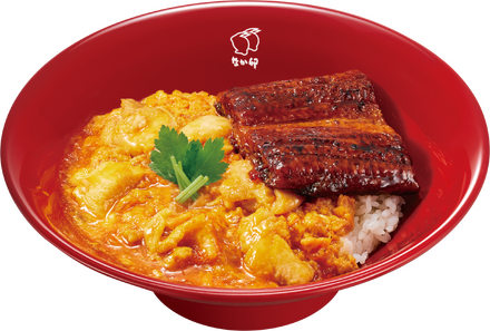 うなぎあいがけ親子丼（並盛）1,220円