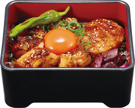 とろたま炭火焼き鶏重