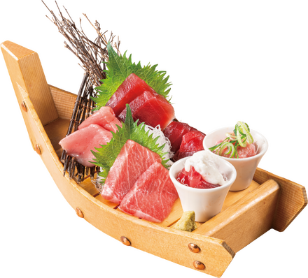 湯浅醤油“蔵匠 樽仕込み”で食べる、まぐろ漁船（税込1,639円）