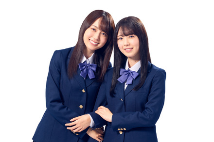 ルカルカ2ショット（賀喜遥香、筒井あやめ）　　（C）「量産型ルカ」製作委員会