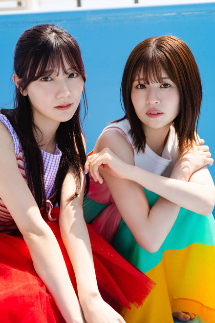 日向坂46・河田陽菜と松田好花のほのぼのショット！ 髙橋未来虹の