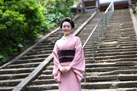 NHK連続テレビ小説『ばけばけ』の松江ロケ報告会　（C）NHK