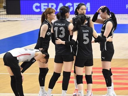 もはや日本を気にする余裕はない…低迷著しい韓国女子バレー、VNLの目標は「残留」「最低2勝」