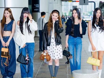 日本人メンバーはウエストを惜しげなく披露…MEOVV、東京イベントに向け華麗に出国【独自写真】