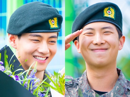 除隊したBTS・VとRM「性格が変わった」「すぐに怒られた」…JINも駆け付けたライブ配信で語った“今後”