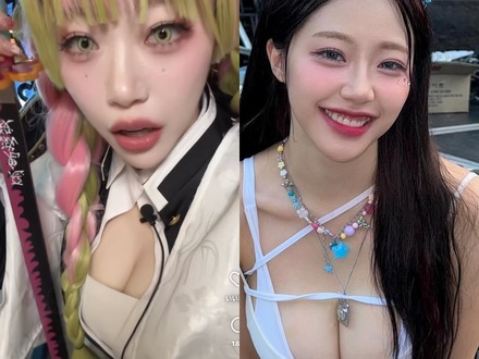 AV女優にデビュー勧められた元K-POPアイドル、初コスプレ披露！日本の大ヒットアニメの“あのキャラ”に【PHOTO】