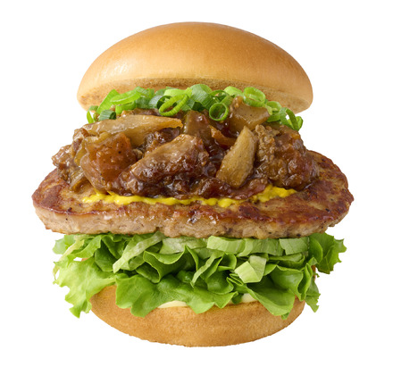 「【KANSAI限定】国産牛すじバーガー」（950円）