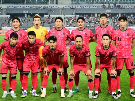 韓国代表、運命の“日韓戦”へメンバー発表！Jリーグ組はナ・サンホ先発、オ・セフンは3戦連続ベンチスタート【E-1選手権】