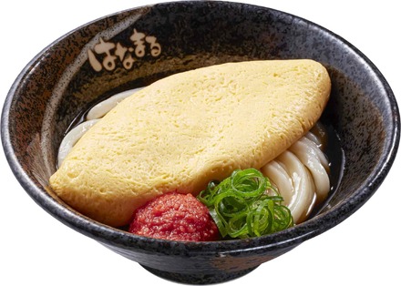 ふわとろ明太オムうどん(冷・温)：（小）820円、(中)980円