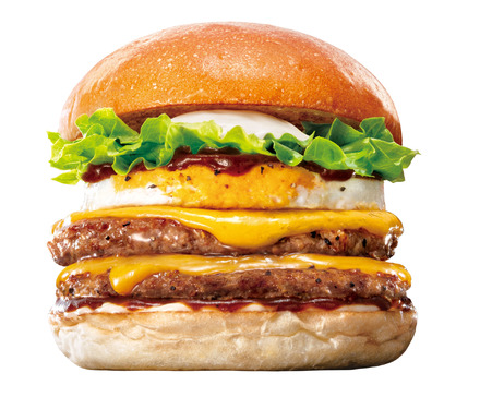 ダブルロコモコ絶品チーズバーガー　840円
