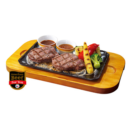 US産ヒレステーキ（付け合わせ焼き野菜）200g：3,880円（税込4,268円）