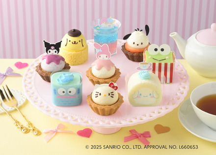 「＜サンリオキャラクターズ＞スイーツコレクション（9個入）」（税込3,564円）© 2025 SANRIO CO., LTD. APPROVAL NO. L660653　