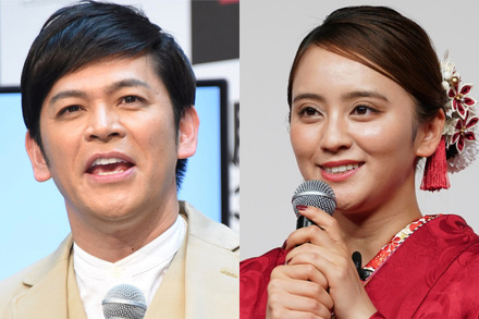 岡田圭右＆岡田結実【写真：竹内みちまろ】
