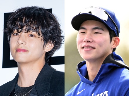 大谷翔平と対面で話題のBTS・V、リハビリ中のドジャース選手キム・ヘソンとビデオ通話で交流！「次は会いましょう」