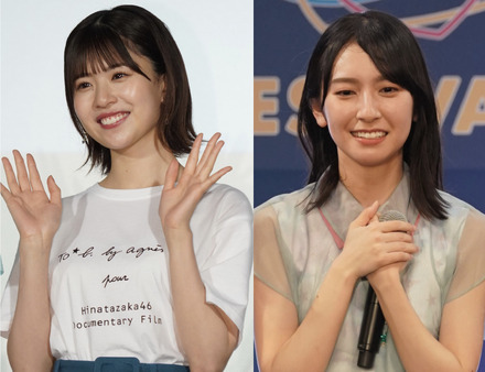 松田好花＆金村美玖【写真：竹内みちまろ】
