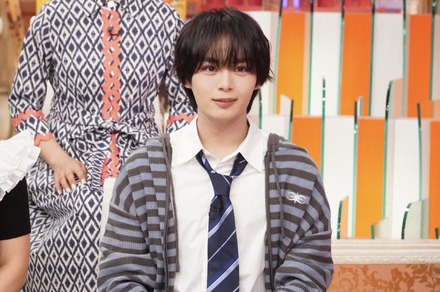 なにわ男子・大西流星『ホンマでっか！？TV』（C）フジテレビ