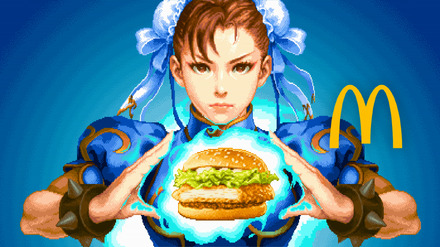 マクドナルド定番バーガー×ストリートファイターシリーズ