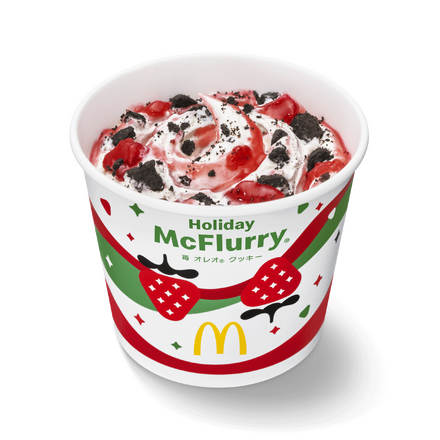 マックフルーリー 苺 オレオ クッキー 340 円~