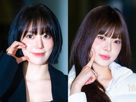 LE SSERAFIM・宮脇咲良＆ウンチェ、東京ドーム公演に向け笑顔で出国