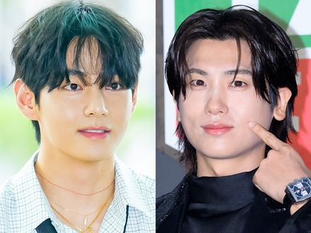 「水の中でもイケてる」BTS・V、“親友”パク・ヒョンシクとのプールSHOT公開!誕生日を祝福