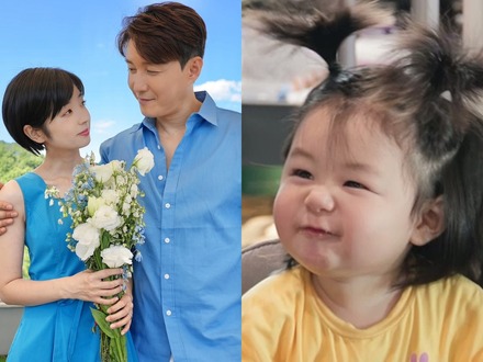 BTS・JUNG KOOK似で話題!“18歳年下の日本人妻”との間に生まれた韓国俳優の息子、初のみかんに大満足?