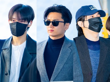 ENHYPEN、隠しきれない“イケメンオーラ”で空港に登場！「2025 MAMA AWARDS」のため香港に出国【空港写真】