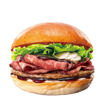 ローストビーフバーガー(価格:590円)