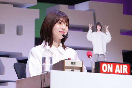 『日向坂46・松田好花のオールナイトニッポンX 松田のトークが聴きてぇか! in パシフィコ横浜』(C)ニッポン放送