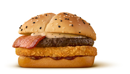 ザク切りポテト＆肉厚ビーフやみつきコンソメペッパーマヨ